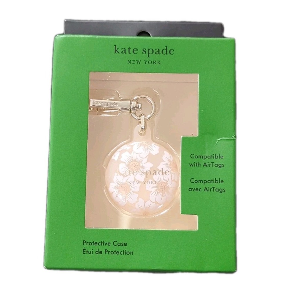 Nn1N Kate Spade New York - Keychain Holder for Apple Airtag - Hollyhock‎ Floral